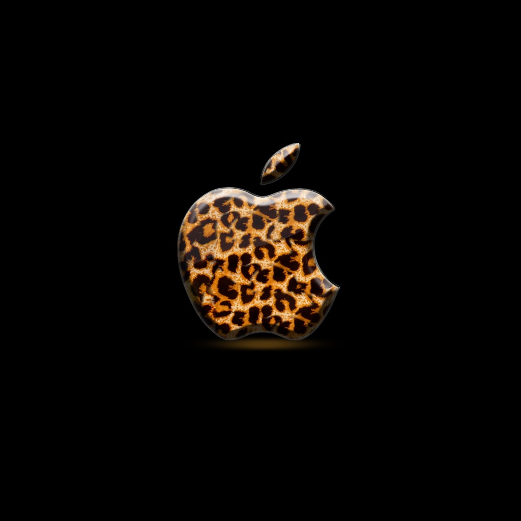 Apple Leopard Background Wallpaper HD Background