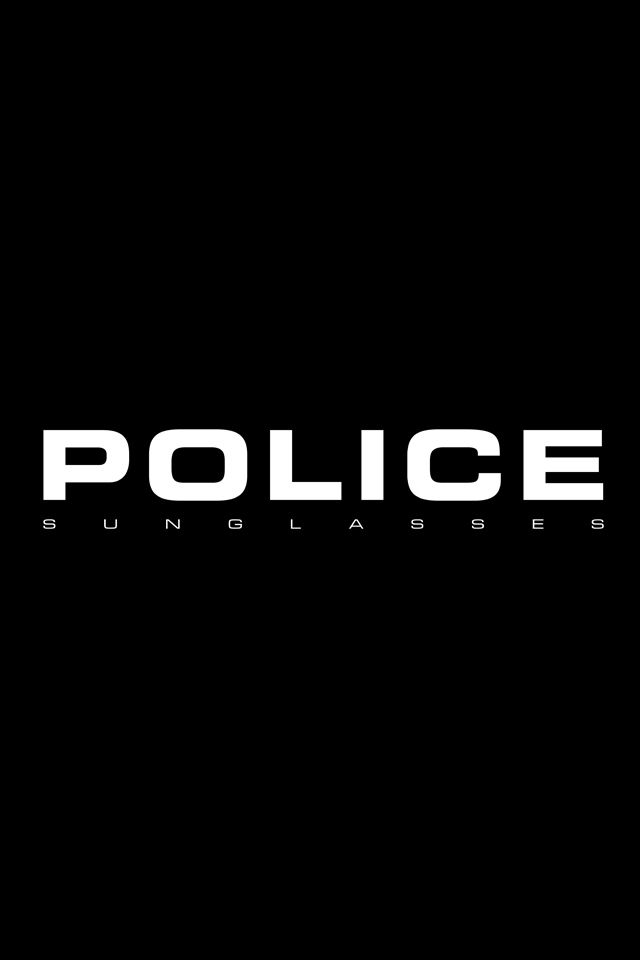Police Sunglasses Logo iPhone Wallpaper Keren Seni