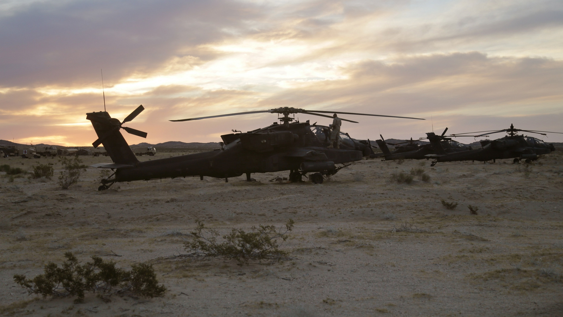 Wallpaper Ah Apaches 117thosint