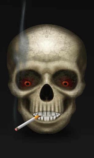 Smoking Skull Live Wallpaper Android Apps Games On Brothersoft
