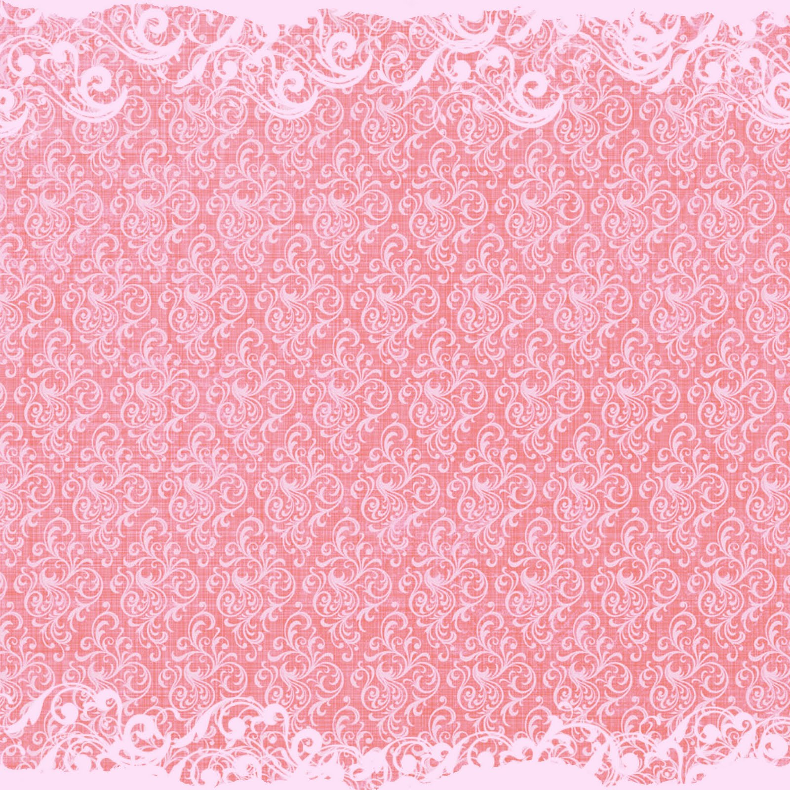 Vintage Digital Stamps Scrapbook Paper Pink Swirls