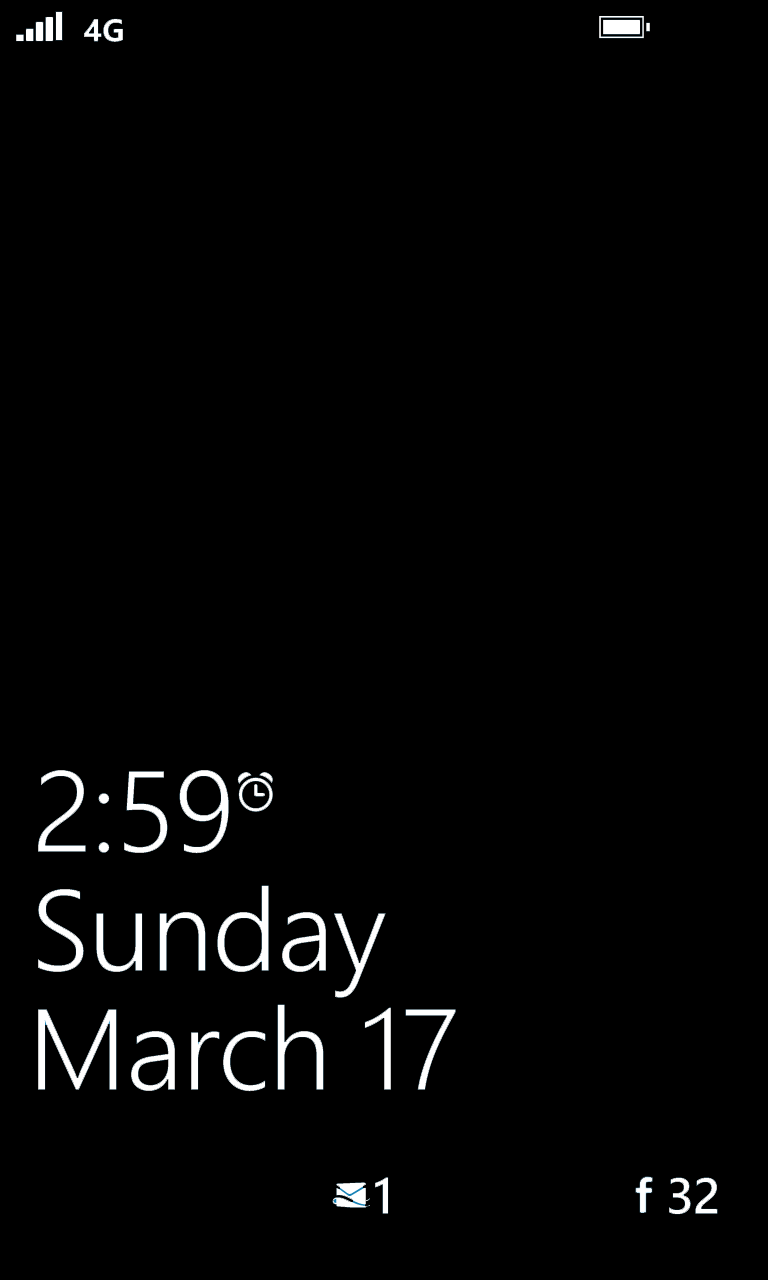 Windows Phone 8 768x1280 Lockscreen Template by IWSFOD D on