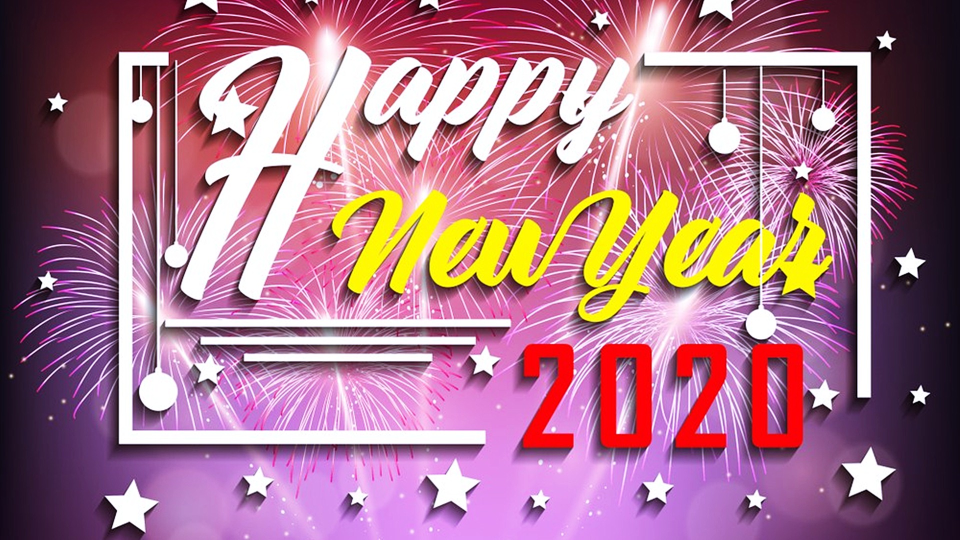 Happy New Year HD Wallpaper Baltana