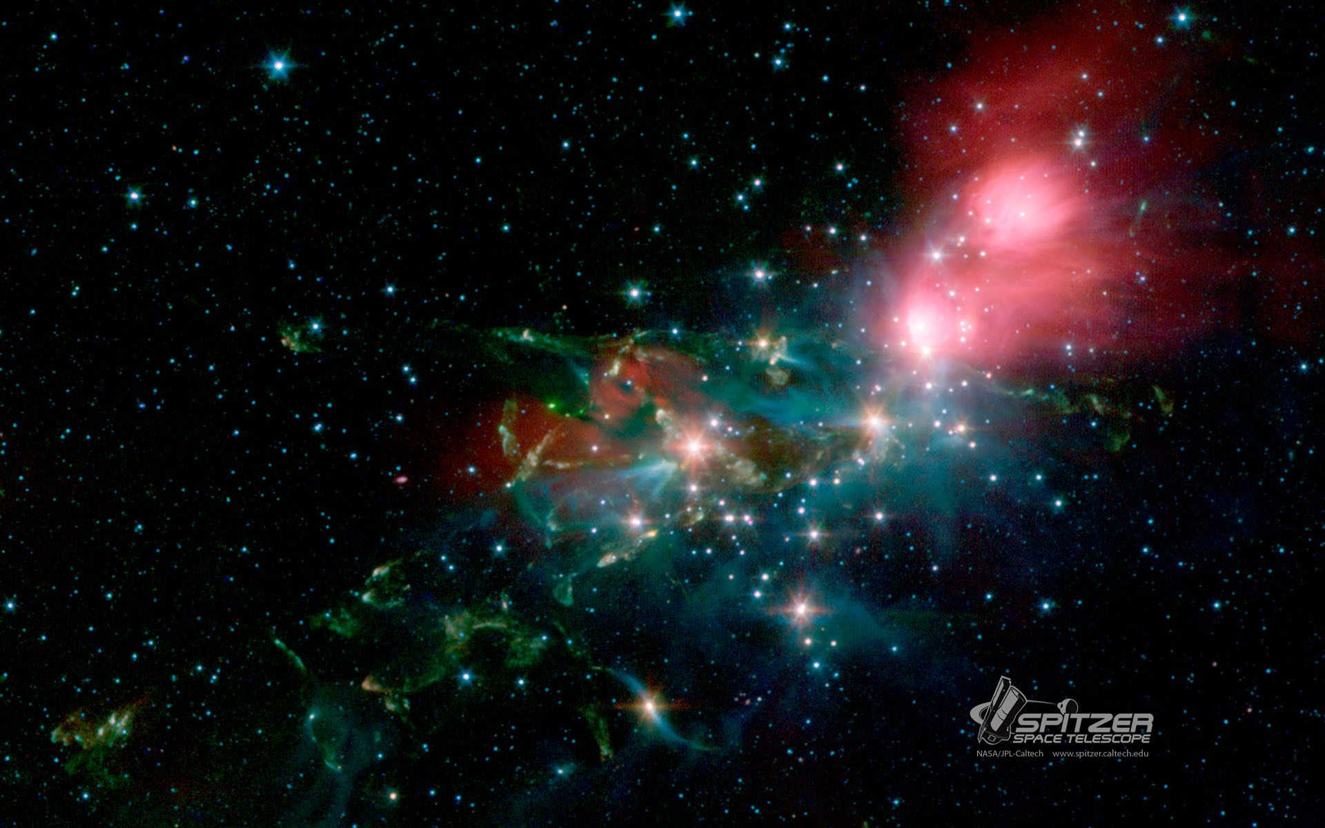 Wallpaper Nasa Spitzer Space Telescope