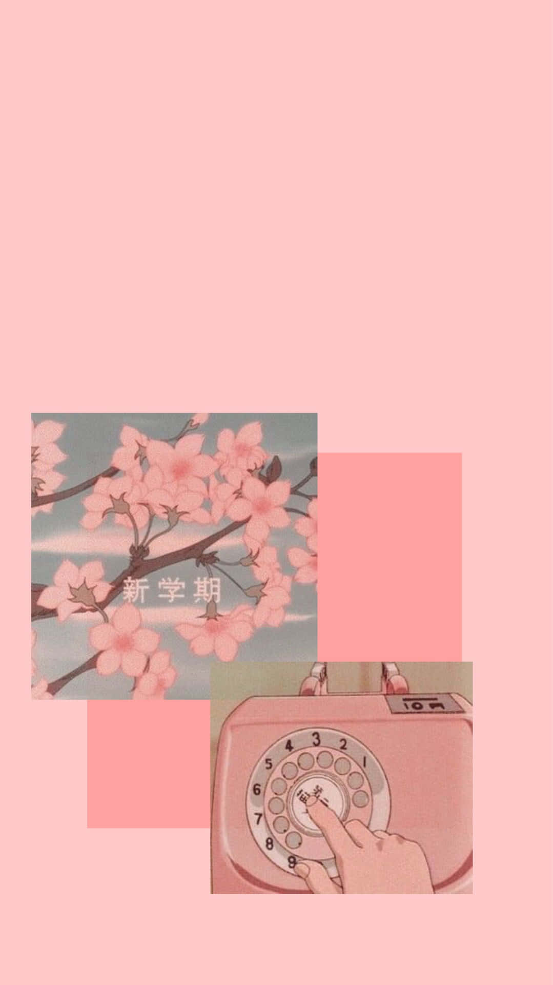 Japanese Pink Wallpaper
