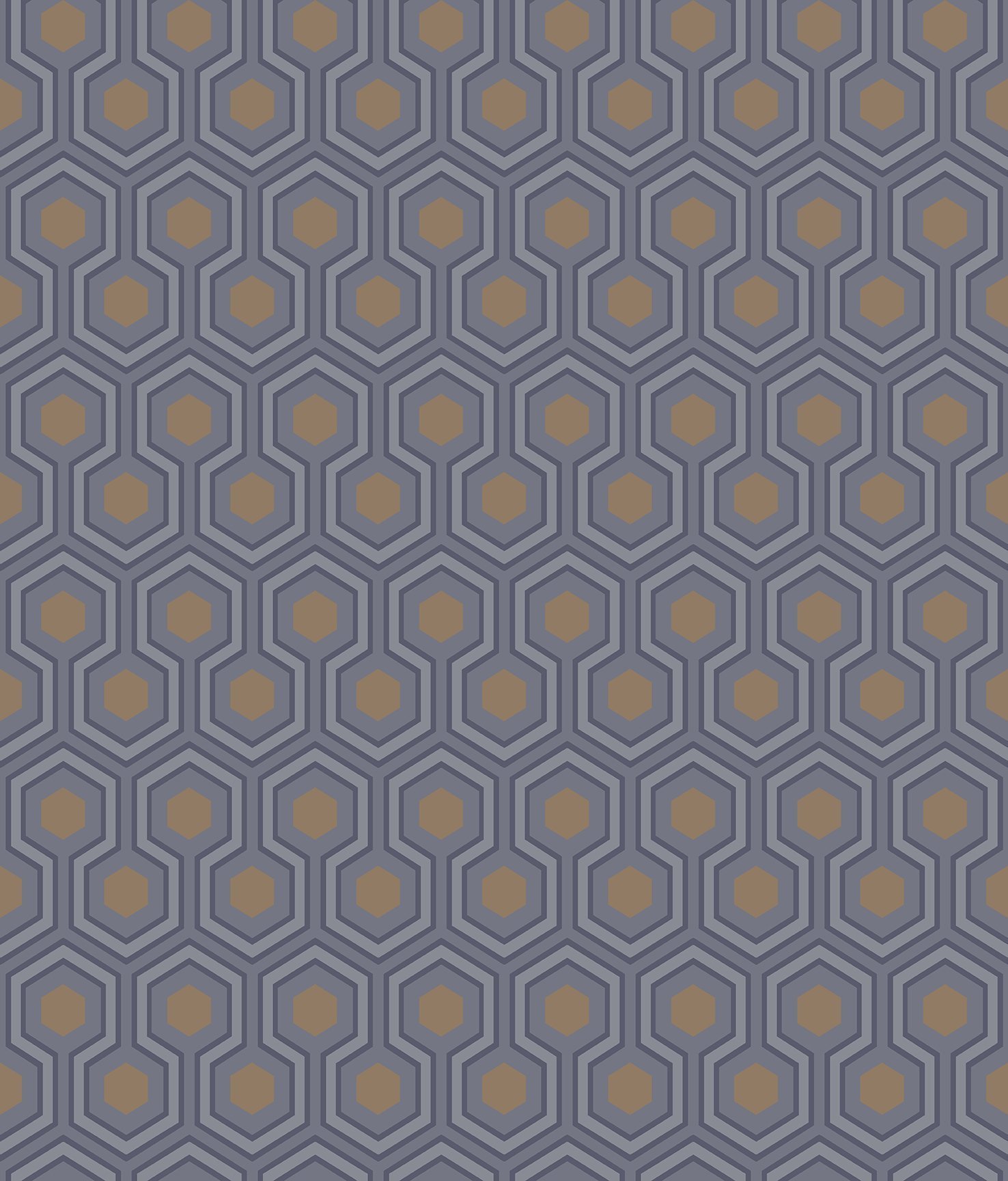 Hicks Hexagon Contemporary Restyled Wallpaper By Cole