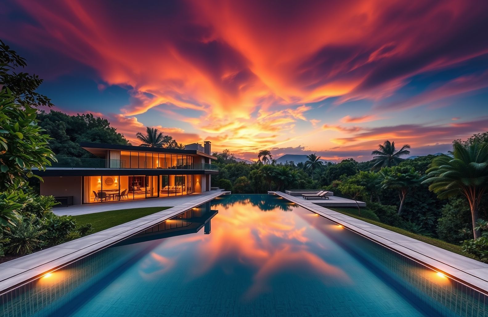 Luxury House Wallpaper