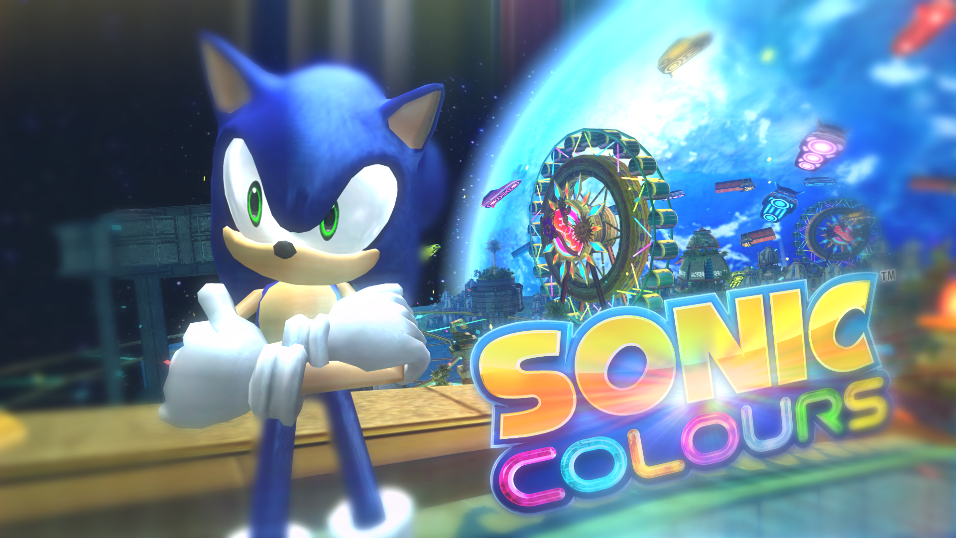 Sonic Colors Wallpaper Colours Thumbnailby