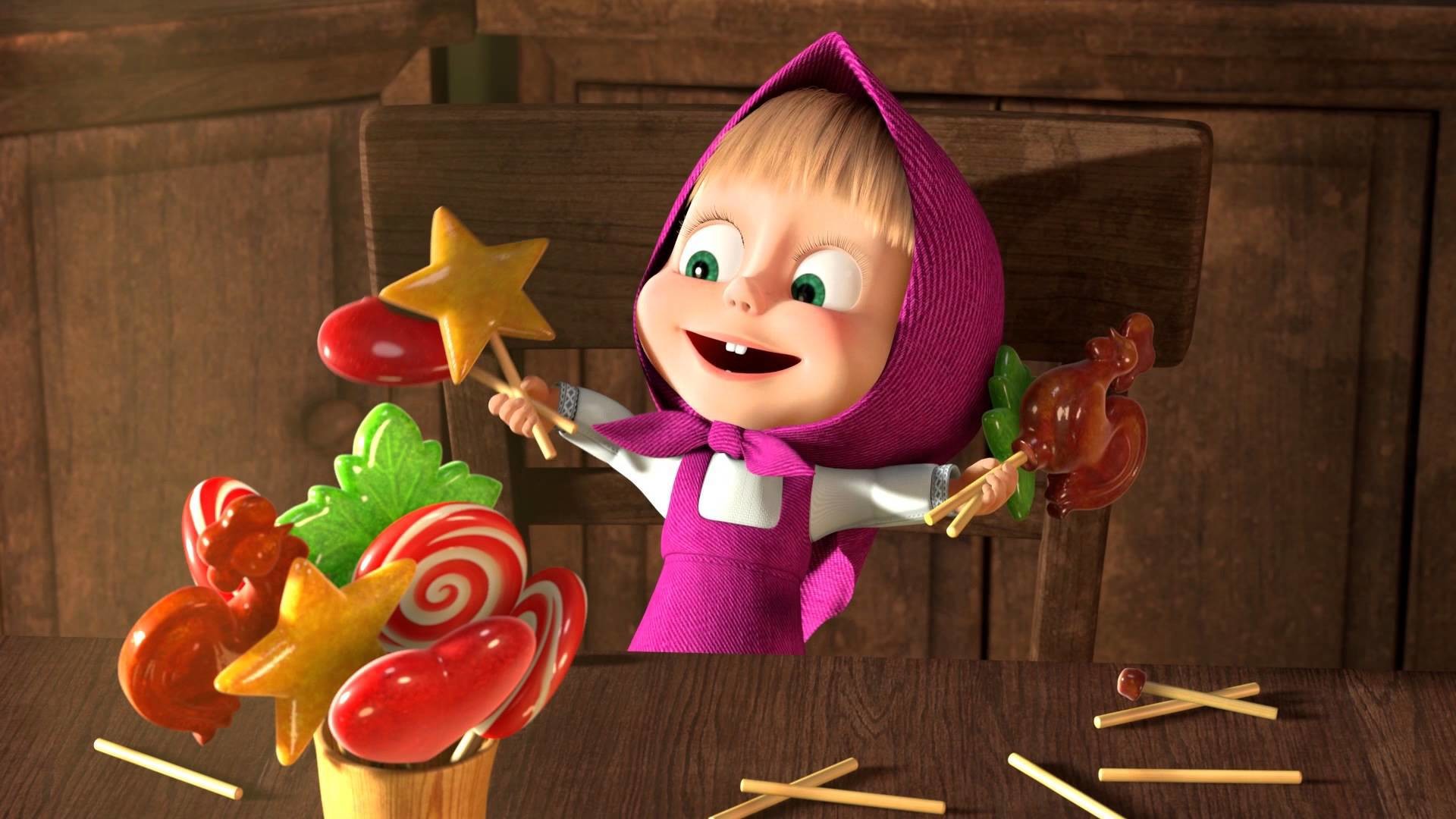 Masha And The Bear Wallpaper