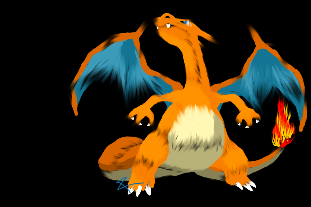 Awesome Charizard By Abbyroses