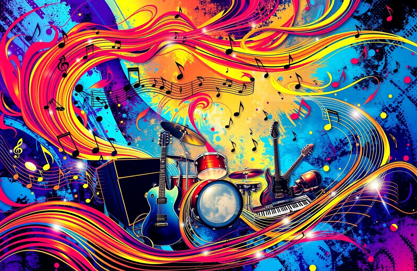 Music Is My Life Wallpaper