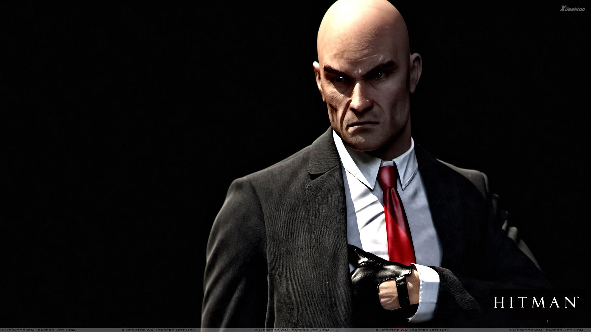 Hitman Absolution Pulling The Gun Out Wallpaper