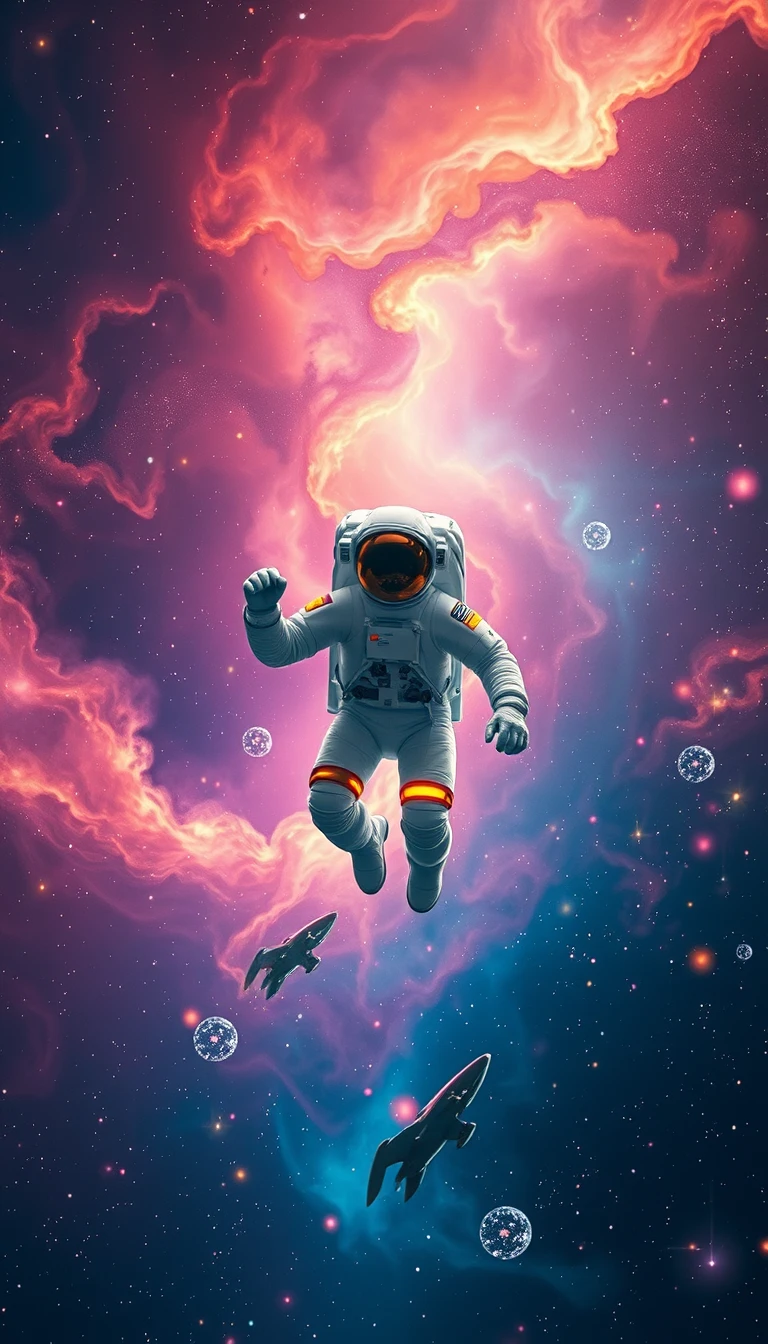 Really Cool Astronaut Wallpaper