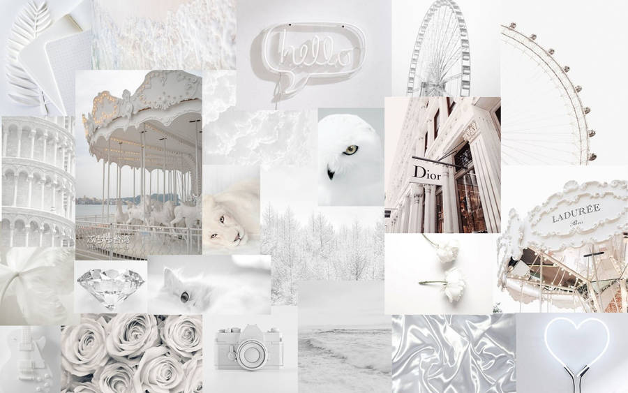White Aesthetic Wallpaper