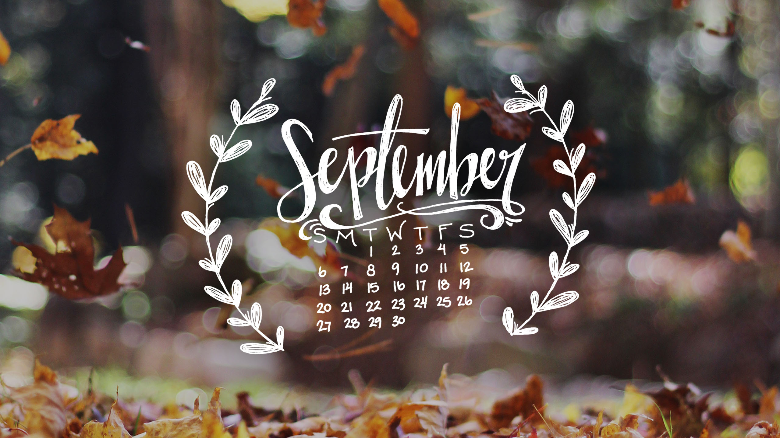 September Desktop Wallpaper