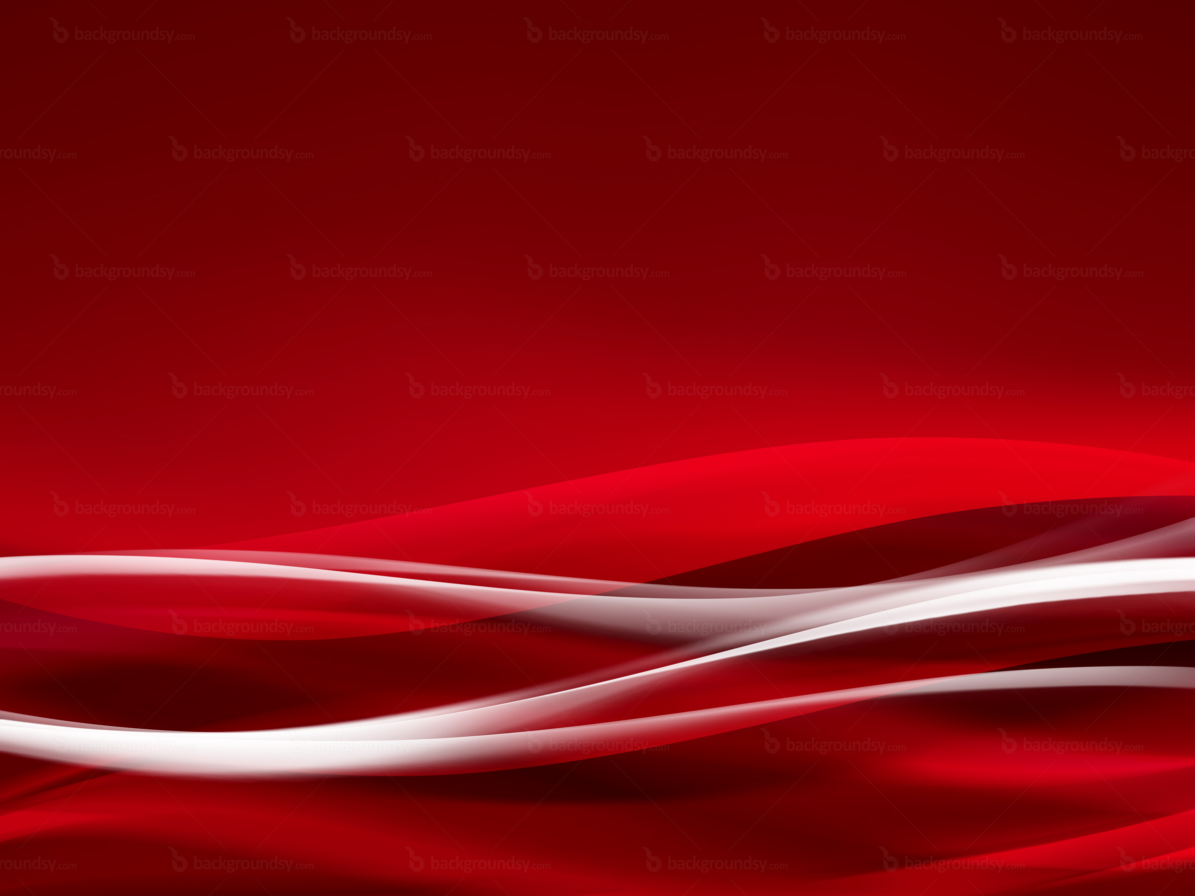 Professional Red Background Waves