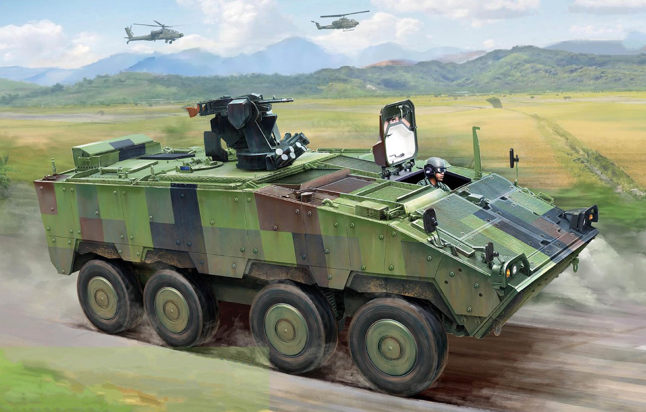 Wallpaper Armored Vehicle Yunpao Cm Taiwan Infantry Fighting