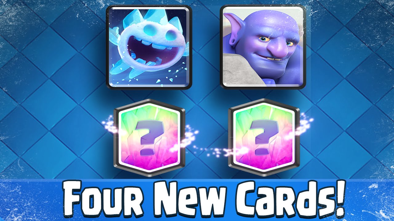 Clash Royale New Cards Bowler And Ice Spirit At The