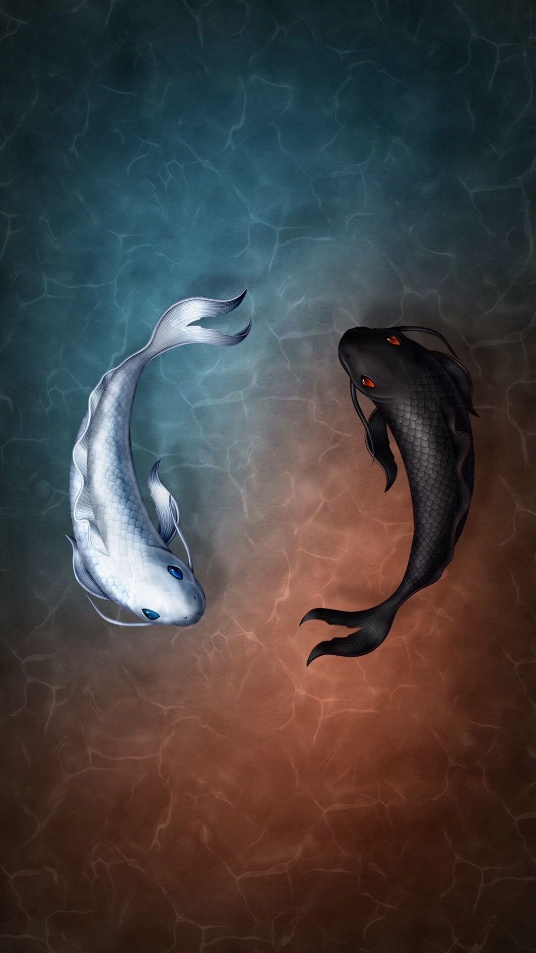 Pisces iPhone Wallpaper Top Background