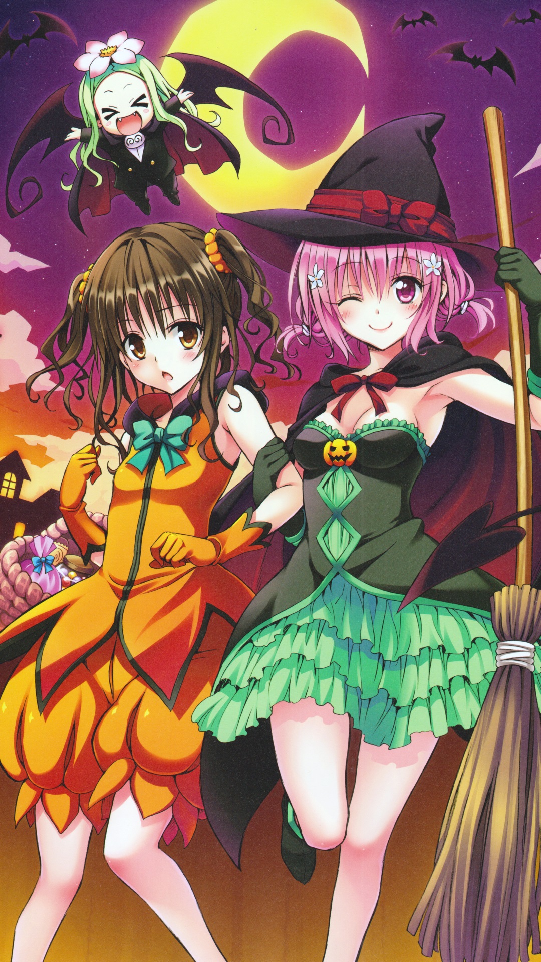 Anime Halloween Sony Xperia Z Wallpaper