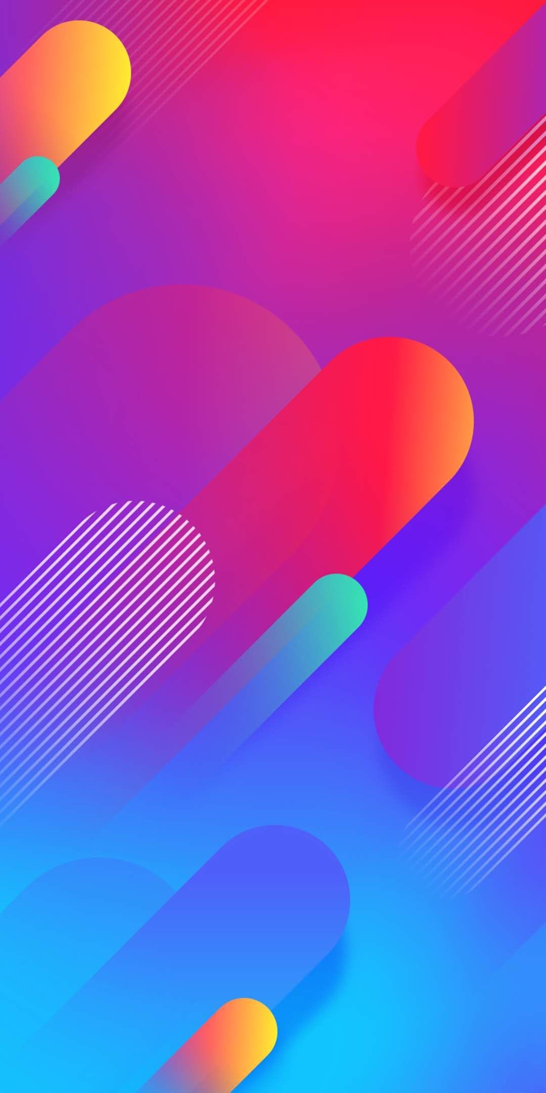 Abstract Colours Art iPhone Wallpaper In