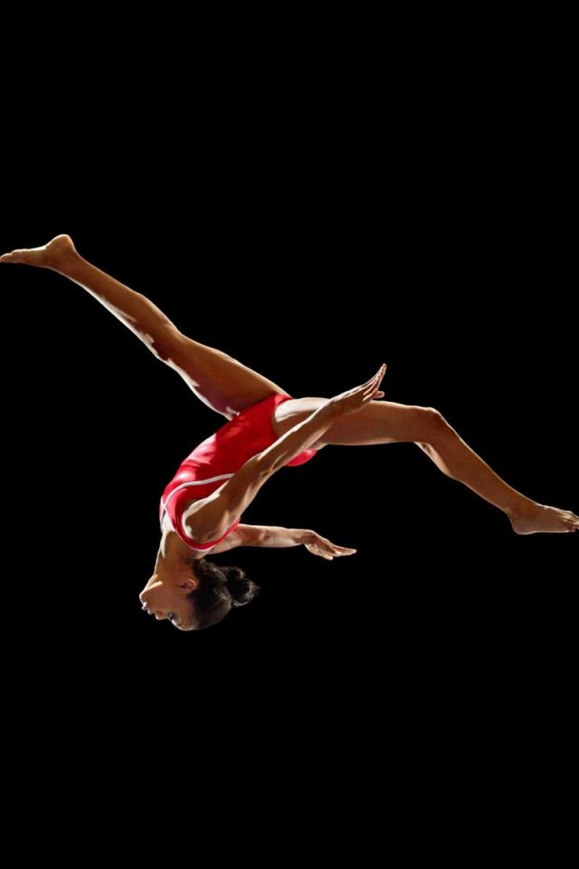 Douglas Gymnastics iPhone Wallpaper HD