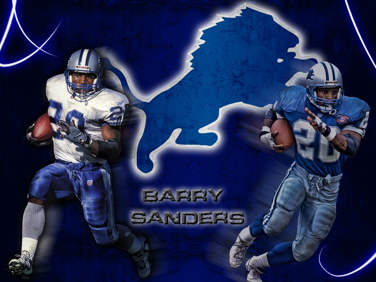 Barry Sanders Detroit Lions