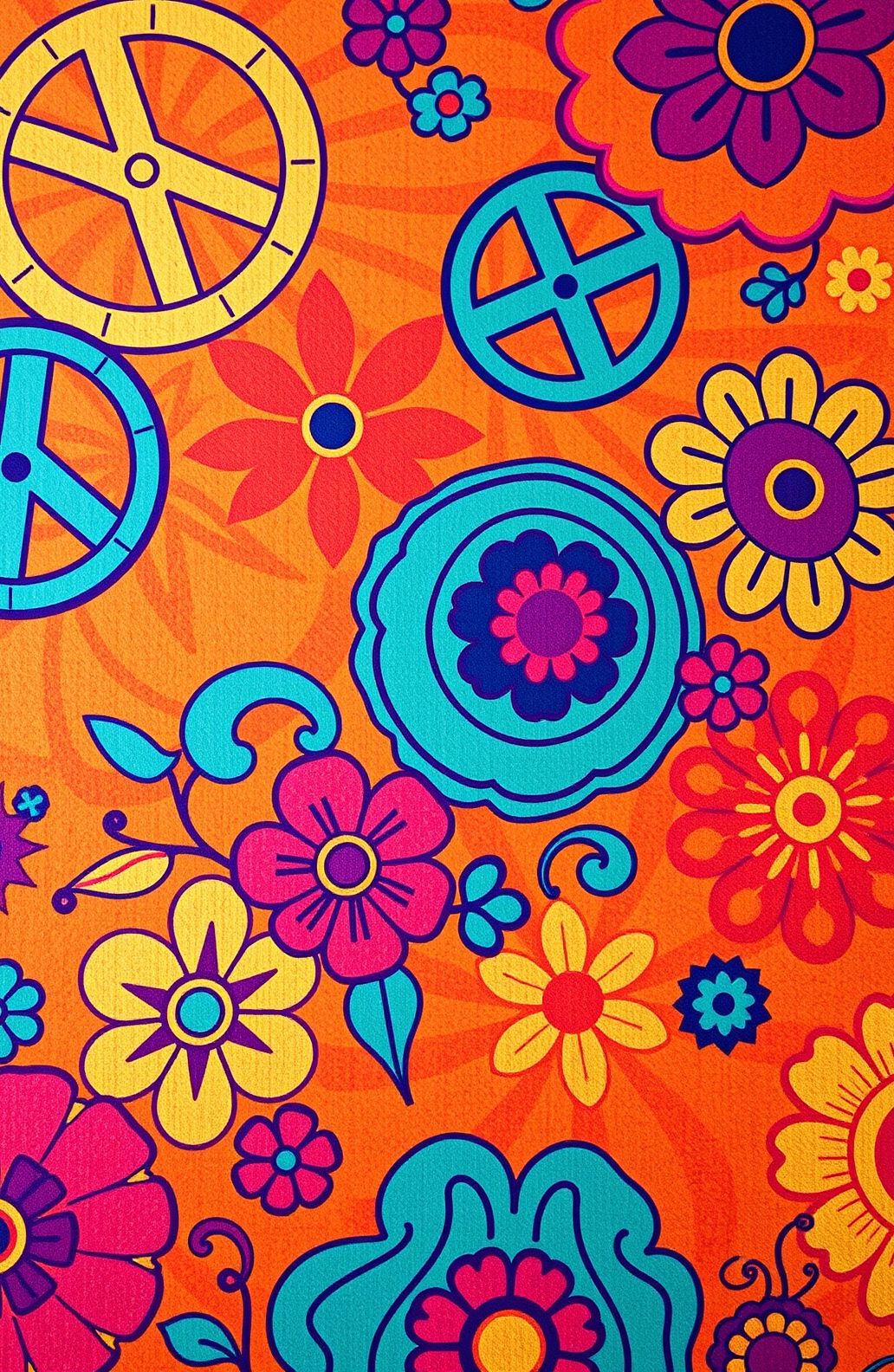 Vintage Hippie Aesthetic Wallpaper