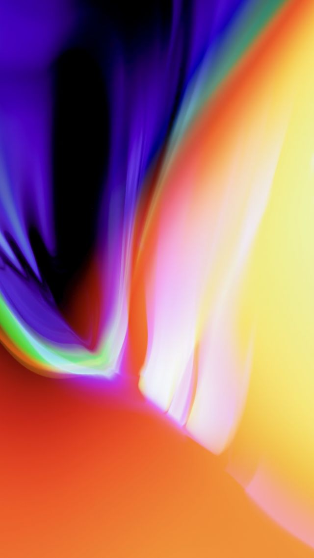 Wallpaper iPhone X Ios Colorful