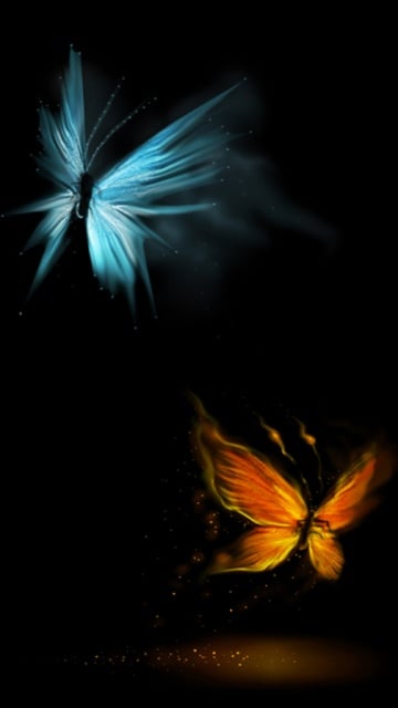 Free Samsung Omnia HD Wallpapers i8910 Icon 360x640 Butterflies 360x640