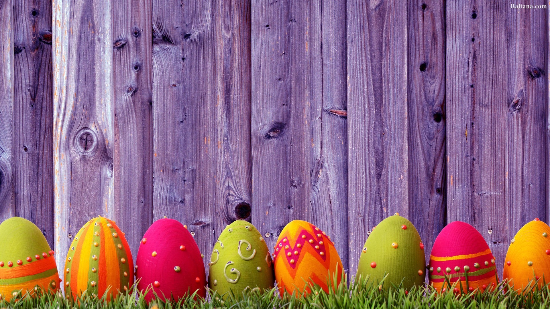 Easter Eggs HD Desktop Wallpaper Baltana