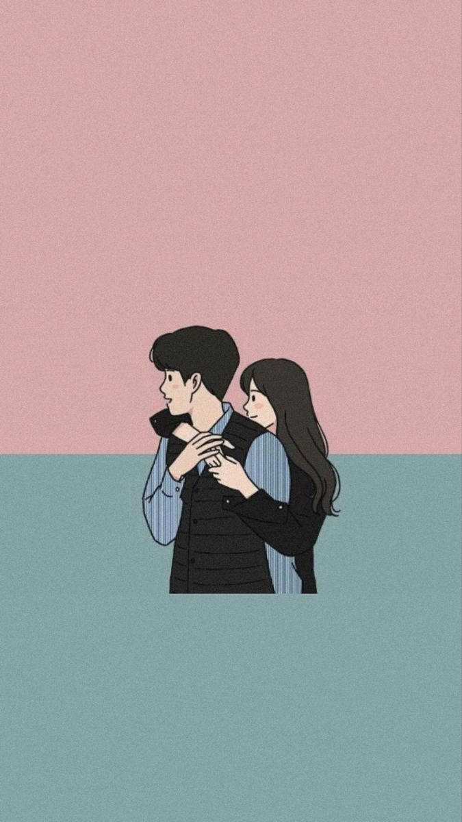 Top Cute Couples Cartoon Wallpaper Full HD 4k To Use