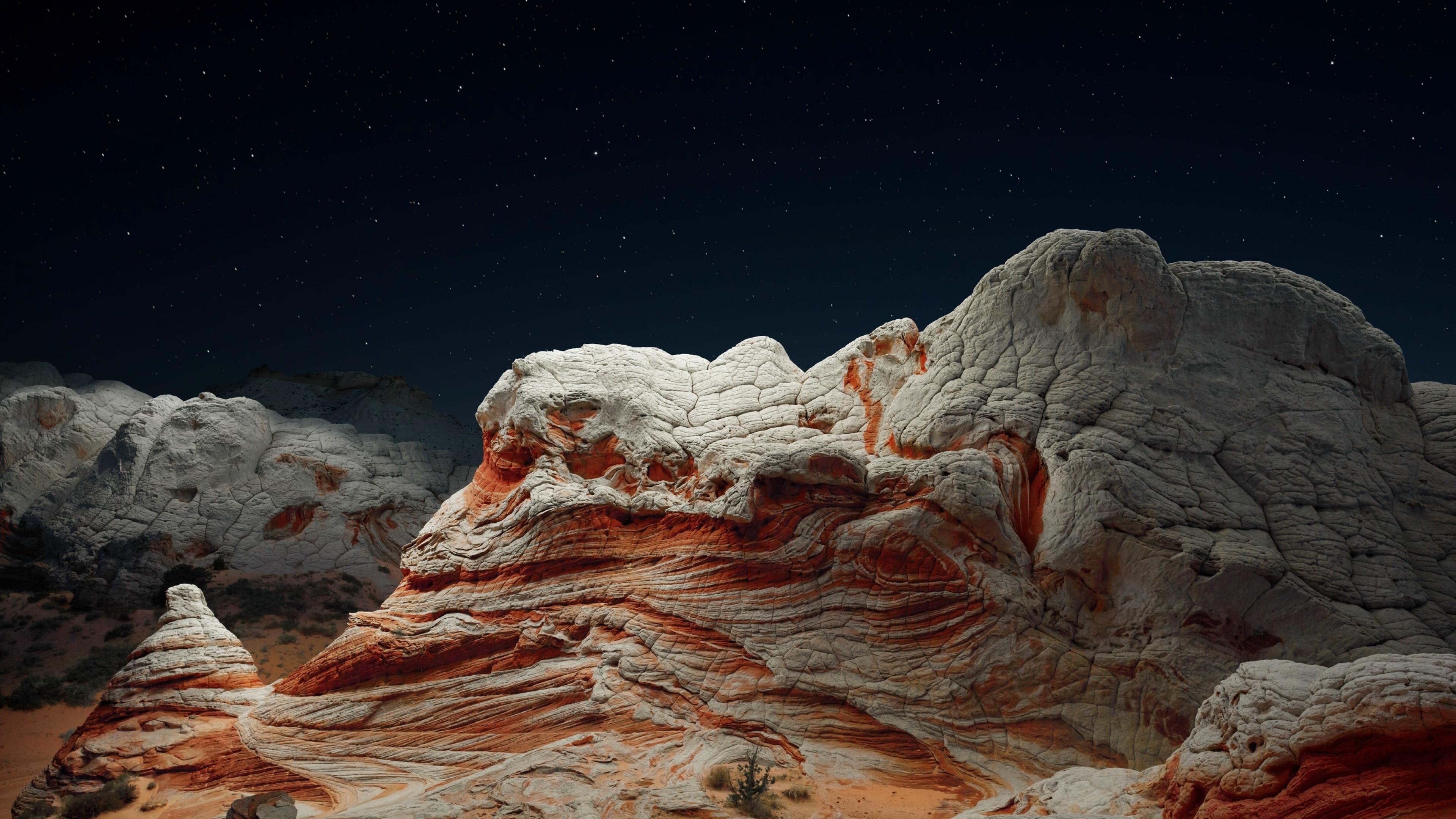 Wallpaper Nature Desert Death Valley Night