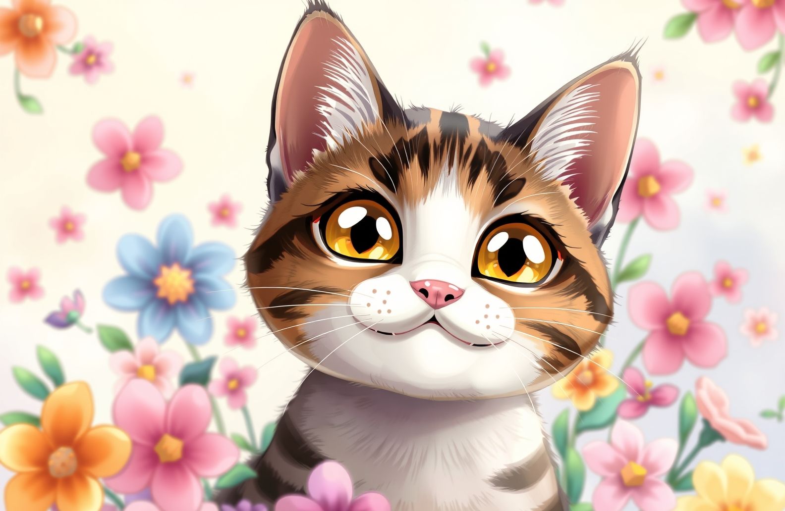 Anime Cat Wallpaper