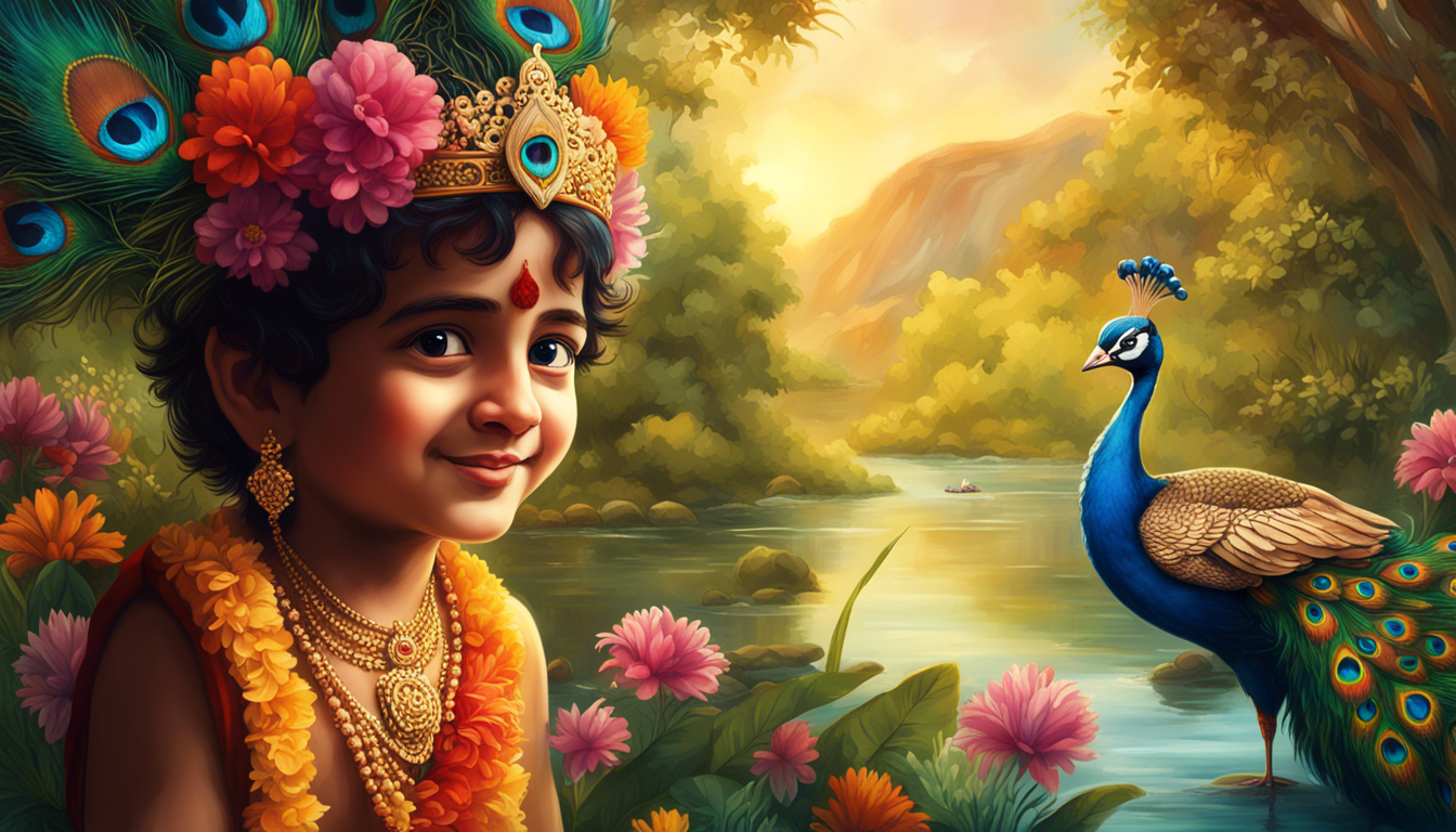Natkhat Krishna HD Wallpaper