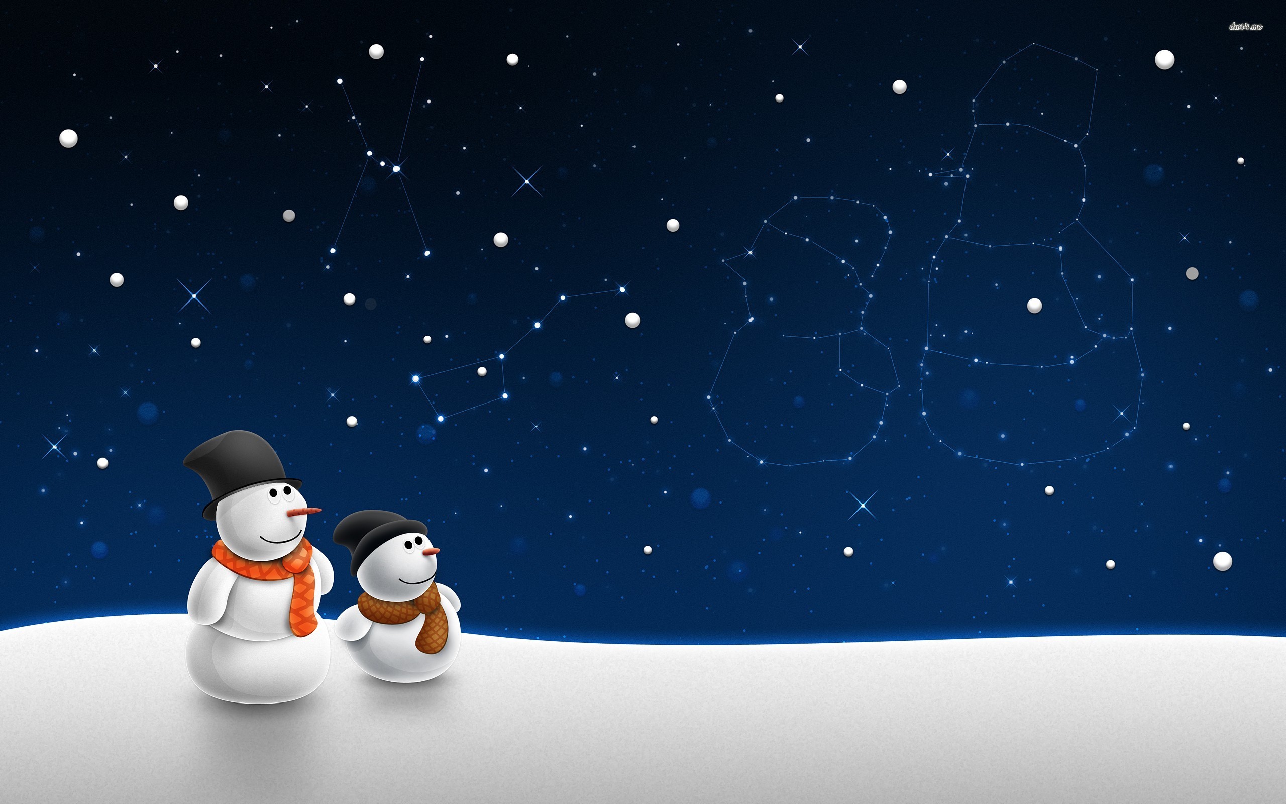 Awesome Pictures Snowman HD Widescreen Wallpaper