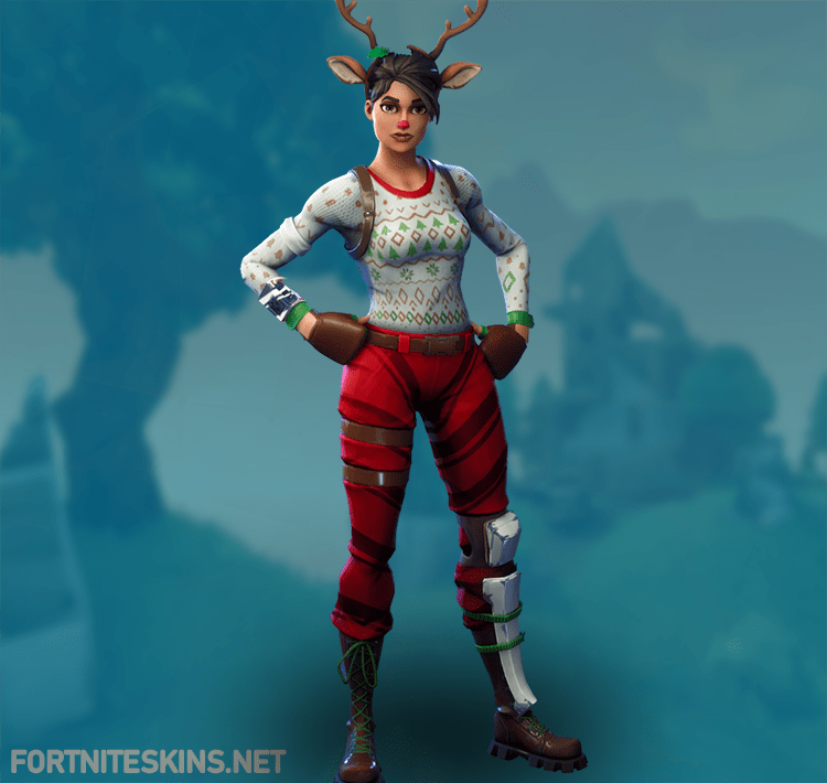 Red Nosed Raider Fortnite Outfits Nose