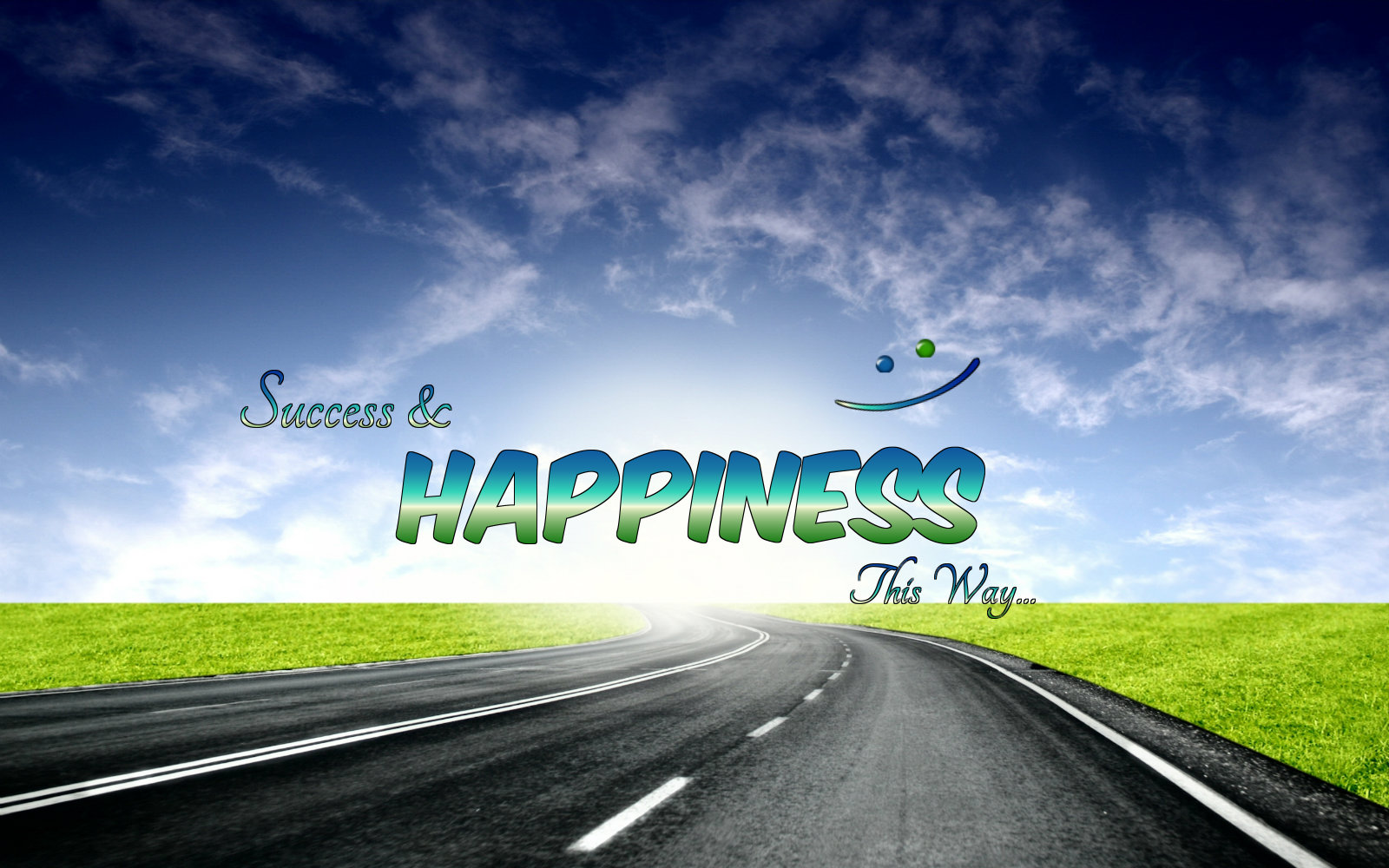 Happiness HD Wallpaper With Quotes