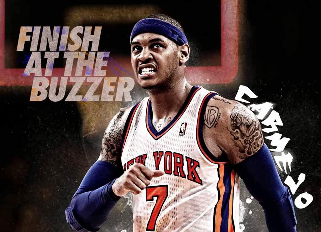 Its All About Basketball Carmelo Anthony New Wallpaper