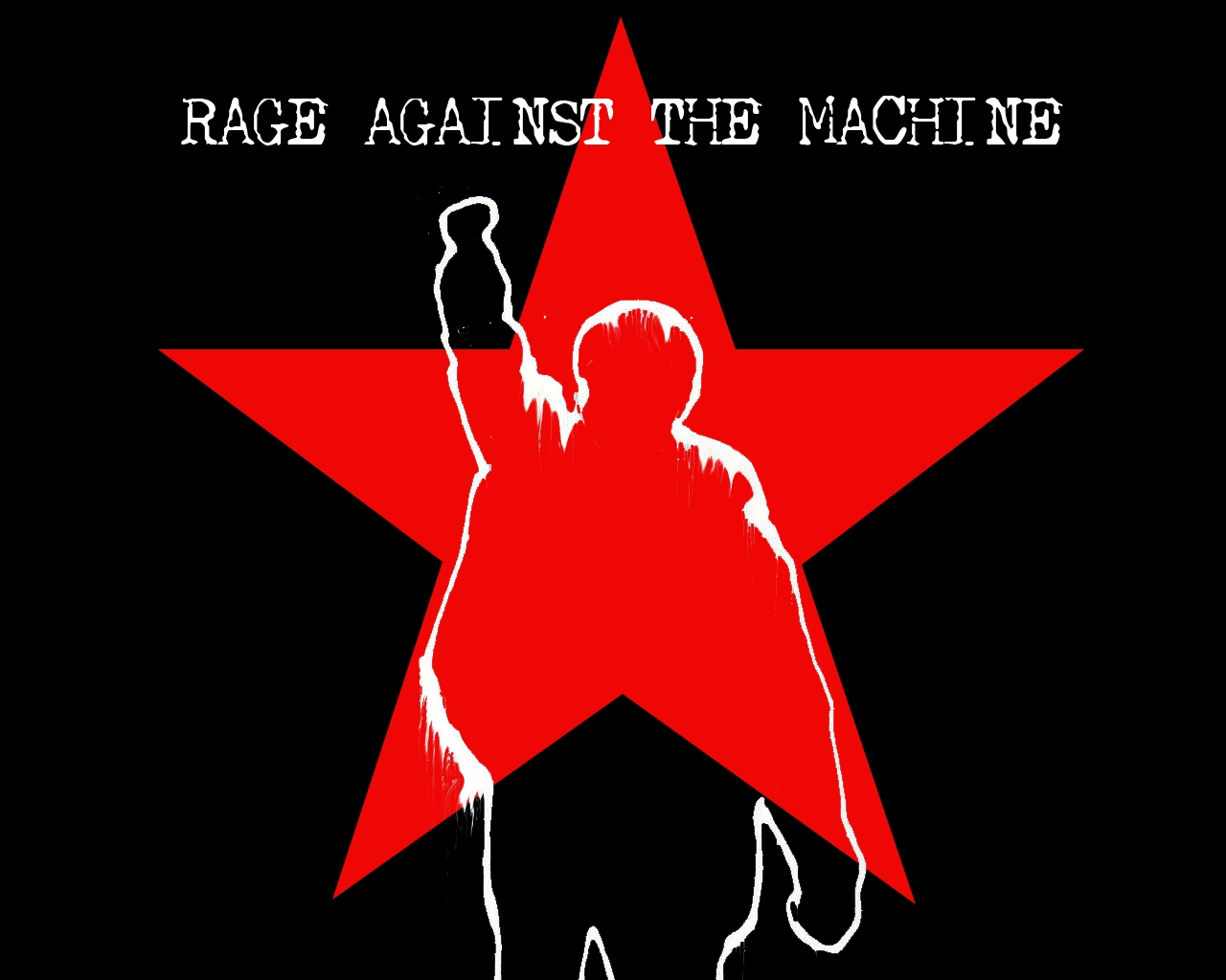 Rage Against The Machine Art Print  Mint  May