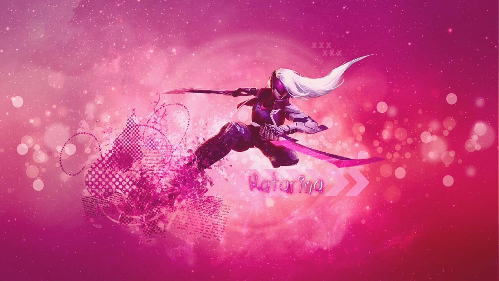 League Of Legends Project Katarina Wallpaper By