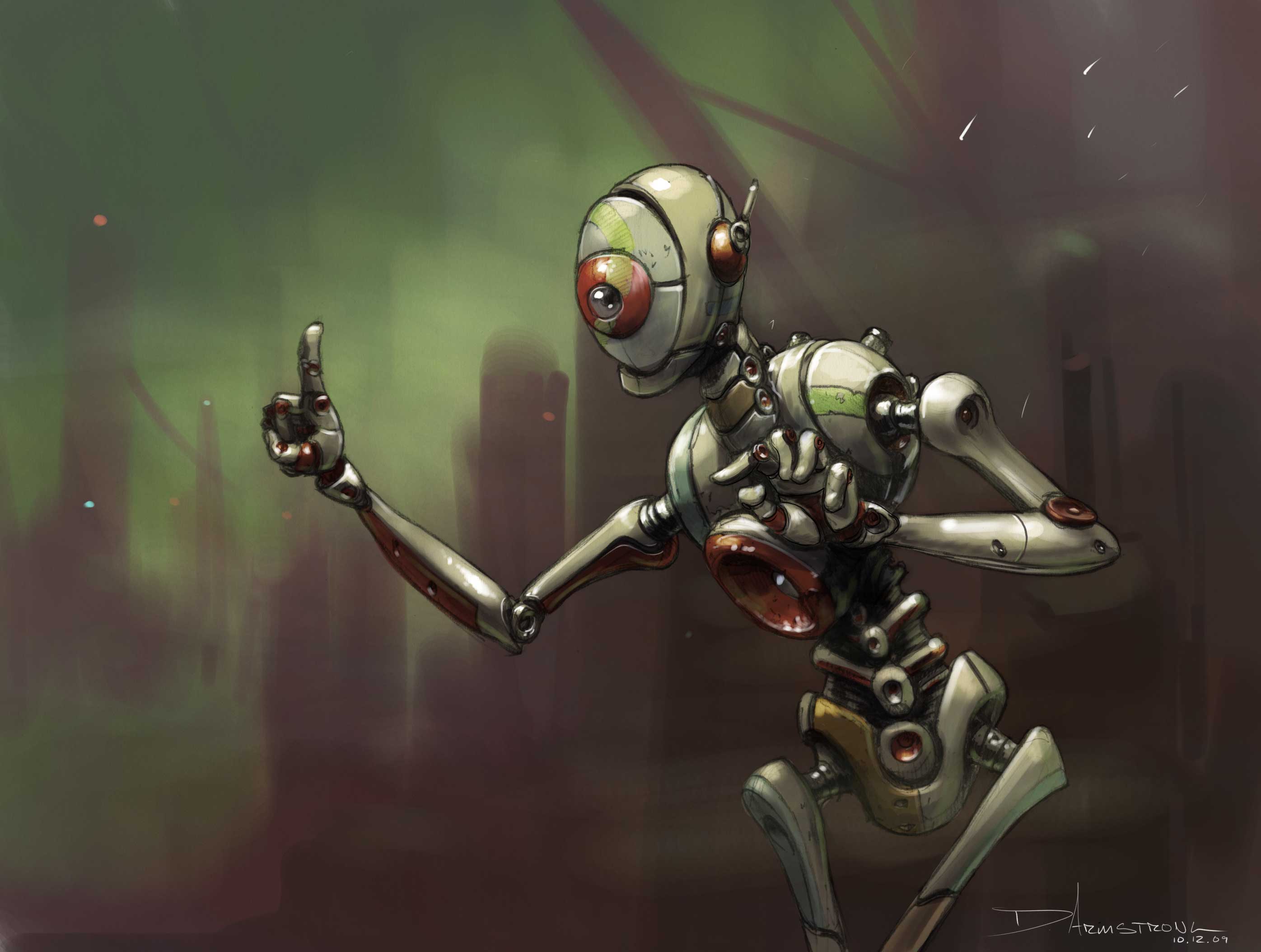 Robot Full HD Wallpaper And Background Id