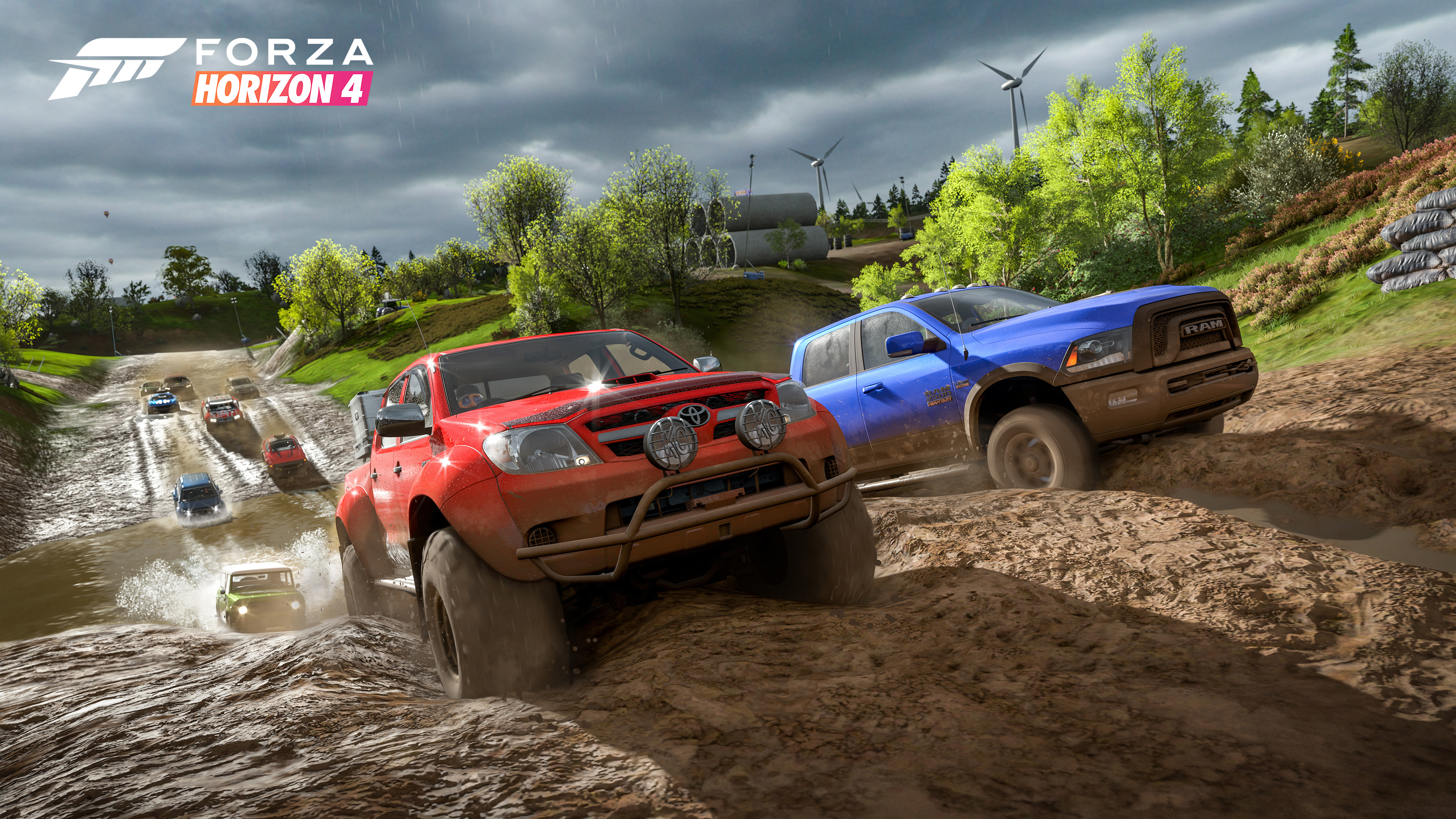 Forza Horizon Offroading Vehicles Wallpaper HD Games 4k