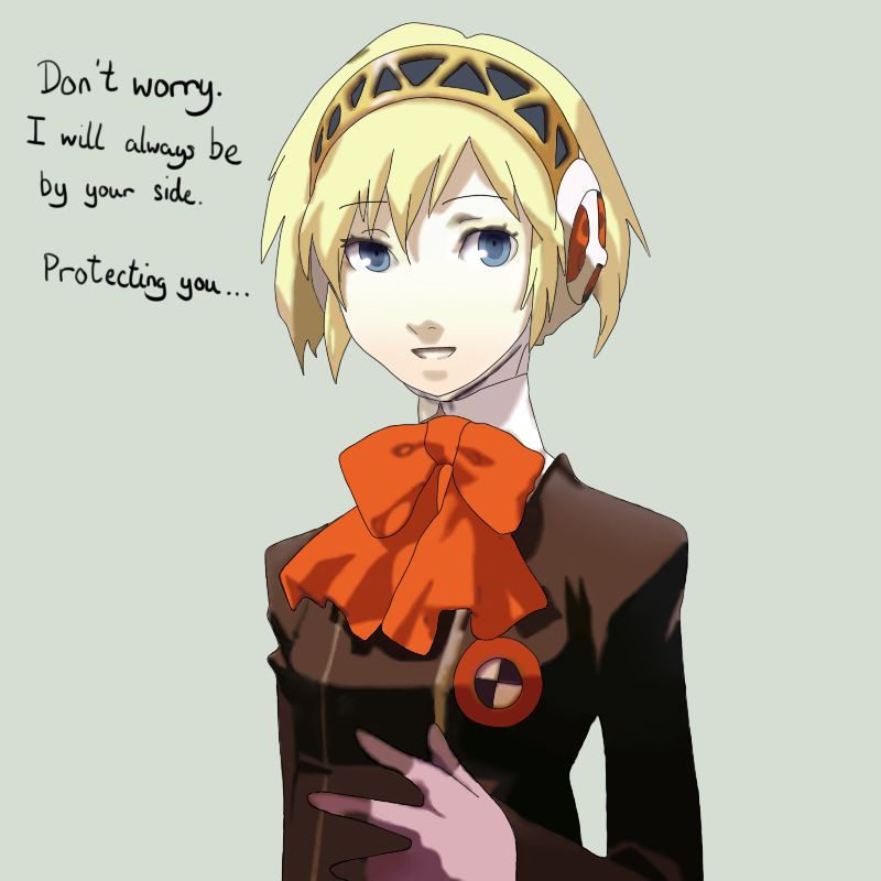 Aigis Persona By Burningtoxic