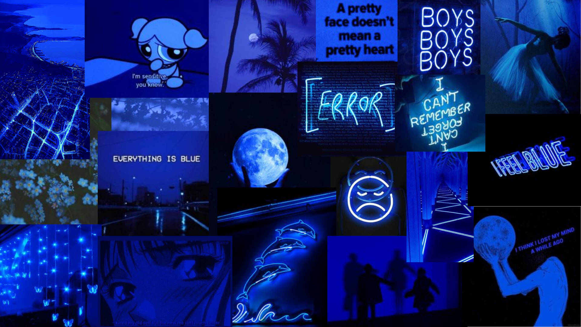 Blue Aesthetic Pc Wallpaper
