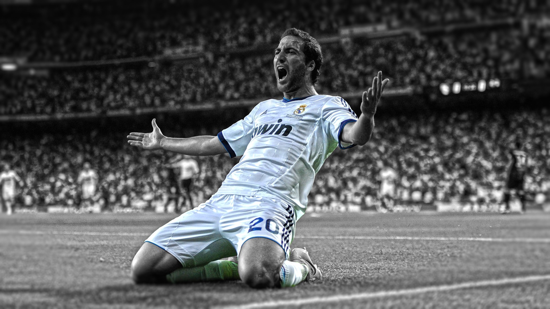 Real Madrid Gonzalo Higuain Wallpaper HD
