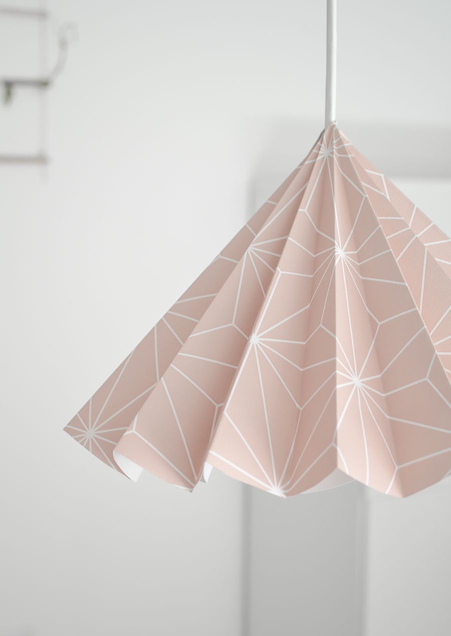 15 Ta daa Your design inspired paper lampshade is ready now