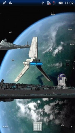 Bigger R2d2 Live Wallpaper Star Wars For Android Screenshot
