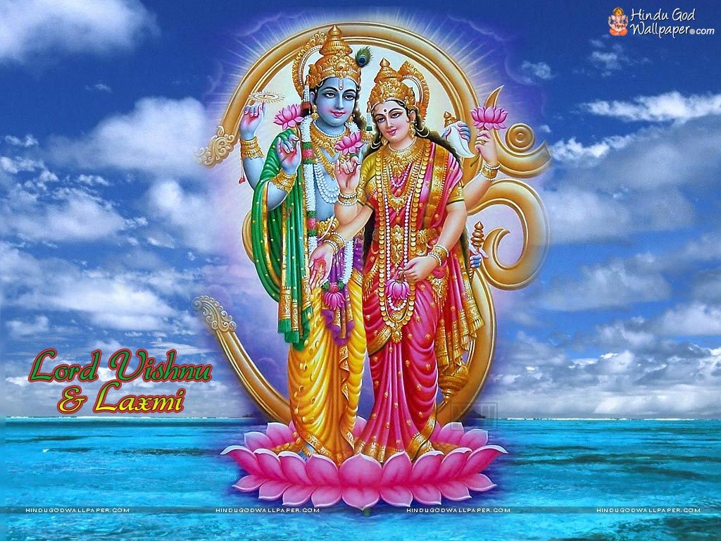 Lord Vishnu Hindu God Wallpaper