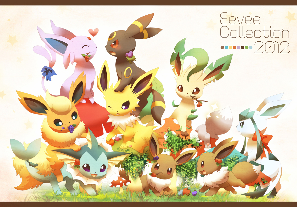 can download Pokemon Cute Eevee Eevee Evolutions Wallpaper Wallpaper